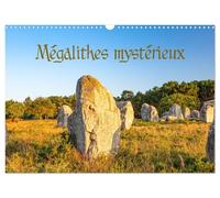 Mégalithes mystérieux (Calendrier mural 2027 DIN A3 vertical), CALVENDO calendrier mensuel: Une rencontre avec des visages du néolithique