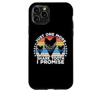 Megalodon Fossil Teeth Just One More Shark Tooth Geologist Coque pour iPhone 11 Pro
