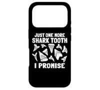 Megalodon Fossil Teeth Just One More Shark Tooth Geologist Coque pour iPhone 17 Pro