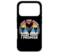 Megalodon Fossil Teeth Just One More Shark Tooth Geologist Coque pour iPhone 17 Pro