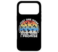 Megalodon Fossil Teeth Just One More Shark Tooth Geologist Coque pour iPhone 17 Pro Max