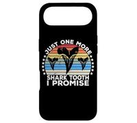 Megalodon Fossil Teeth Just One More Shark Tooth Geologist Coque pour iPhone Air