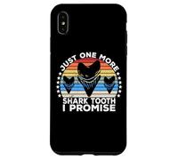 Megalodon Fossil Teeth Just One More Shark Tooth Geologist Coque pour iPhone XS Max