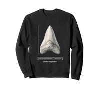 Megalodon Tooth Fossil Hunter Paléontologie Sweatshirt