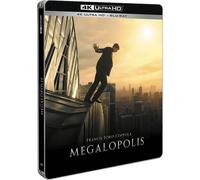 Megalopolis – Warner Bros. – 4K Ultra HD + Blu-ray – Boîtier Steelbook limité