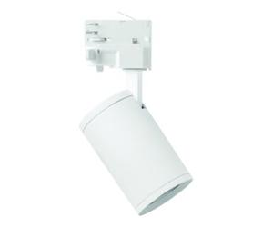 MEGAMAN Megaman Projecteur LED sur rail GU10 blanc sans source lumineuse MM78800 Quantité:1