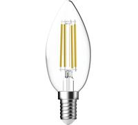 Megaman MM21147 LED CEE F (A - G) E14 forme de flamme 5.3 W = 40 W blanc chaud (Ø x L) 35 mm x 97 mm 1 pc(s)