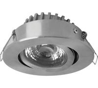 Megaman Rico Spot LED encastrable pour salle de bains LED LED intégrée 6.5 W IP44 acier inoxydable (brossé)