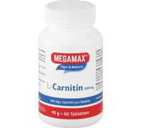 MEGAMAX Figure & Balance L-Carnitine 500 mg Comprimés, 60 Comprimés