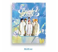 MEGAMAX - MEGAMAX PAINTED÷LOVE:) 1st Mini Album ( BLUE ) Ver. 1ea CD+72p Photo Book+1ea Photo Card+1ea Post Card+20p Lyrics Book