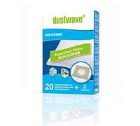 Megapack Lot de 20 sacs filtrants pour aspirateurs Hoover TX60PET 021 Telios Extra - Dustwave® Premium - Fabriqué en Allemagne + Microfiltre