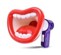 Mégaphone Big Mouth - Jouet pour enfants - Nouveau mégaphone portable - Haut-parleur amusant avec microphone - Jouet sonore