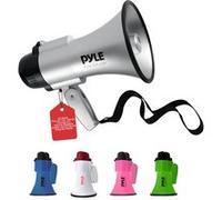 Mégaphone portable - Pyle - 30 Watts - Argent Argent