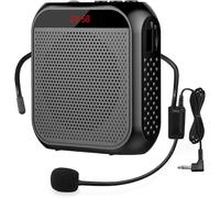 Mégaphone portable S17 30W avec batterie lithium 2200mAh, autonomie de 12 heures, adapté à 25-100 personnes