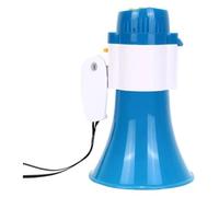Mégaphone portatif, Haut-parleur portable multifonction 15 W avec microphone et contrôle du volume