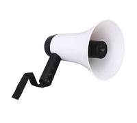 Mégaphone Portatif Rechargeable avec Fonction Sonore Amplifiée, Mégaphone Portable pour la Diffusion, Décrochage