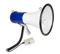 Megaphone porte voix portée 1500 mètres avec sirene et micro / HAUTE QUALITÉ