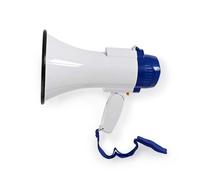 MEGAPHONE PORTE VOIX PORTÉE 250 mètres AVEC SIRENE ET ENREGISTREMENT TOP QUALITÉ