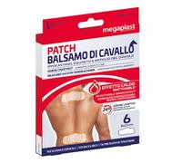 MEGAPLAST 14432 PARCHE CHALEUR BAUME DE CHEVAL X6-8 x 13 cm