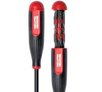 Megapro Jeu de tournevis de précision - Tournevis multi-embouts 24 en 1 avec tige hexagonale pour Phillips, Pentalobe, plat, Torx, clé - Ensemble d'embouts de précision avec cartouche rétractable -