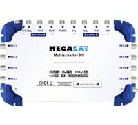 MegaSat 0600151 Commutateur multiple SAT Entrées (commutateur multiple): 9 (8 SAT/1 terrestre) Nombre dabonnés: 8