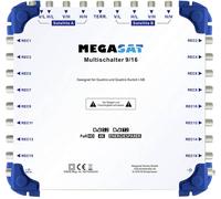 MegaSat 0600153 Commutateur multiple SAT Entrées (commutateur multiple): 9 (8 SAT/1 terrestre) Nombre d'abonnés: 16