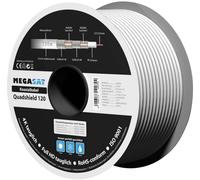 MegaSat 100093 Câble coaxial Diamètre extérieur: 7.0 mm blanc 100 m