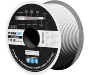 MegaSat 100176 Câble coaxial Ø extérieur: 7.0 mm 100 m