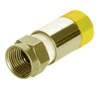 Megasat 1200377 Fiche de compression F 7,3mm HQ pour la technique de réception