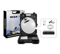 Megasat 9101628 antenne satellites Noir, Blanc - Antennes satellites (Noir, Blanc, 40 cm, 410 mm, 500 mm, 120 mm, 4,09 kg)
