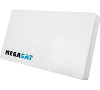 Megasat Antenne Plate D1 Profi-Line - Antenne Satellite Plate (1 participants, LNB remplaçable, Installation Murale, sur mât/Balcon ou fenêtre) - Blanc