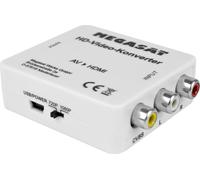 Megasat convertisseur vidéo HD (AV to HDMI) câble de raccordement/câble de connexion/câble d'adaptation/adaptateur