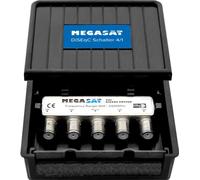 Megasat DiSEqC Switch 4-1 Pro Distribution du bloc satellite 4 entrées 1 sortie (600137)