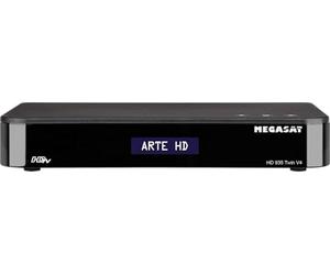 Megasat HD 935 Twin V4 - Récepteur Sat Twin avec PVR et Bluetooth - Noir | 2 tuners, client et serveur SAT>IP, audio Bluetooth vers casque ou haut-parleurs