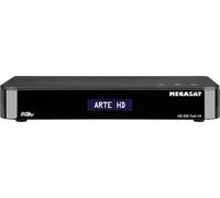 Megasat HD 935 Twin V4 - Récepteur Satellite Twin (2 Tuners, Client & Serveur Sat>IP, PVR, Bluetooth 5.1 pour la Transmission Audio vers des écouteurs/Haut-parleurs) - Noir