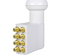 MegaSat HD-Profi Tête LNB octo Nombre dabonnés: 8 Capacité de chargement: 40 mm contacts de connexion dorés, résistant aux intempéries blanc