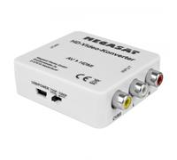 MegaSat AV Convertisseur Megasat HD-Video-Konverter (AV zu HDMI) [AV - HDMI] 1920 x 1080 Pixel