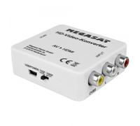 MegaSat AV Convertisseur Megasat HD-Video-Konverter (HDMI zu AV) [HDMI - AV] 1920 x 1080 Pixel