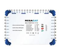 Megasat Multi-Switch 17/16 Multicommutateur Diseqc Répartition Quad LNB Adapté