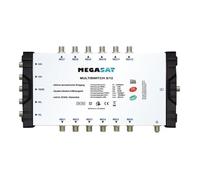 Megasat Multi-Switch 5/12 Multicommutateur Diseqc Répartition Quad LNB Adapté