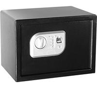 Megasat ST-25 FP - Coffre-fort avec empreinte digitale, volume 16 l - Noir | Serrure à code numérique, idéal pour les objets de valeur