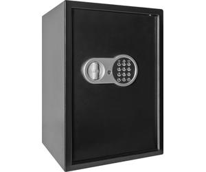 Megasat ST-50 K - Coffre-fort, serrure à code, capacité 43 l - Noir