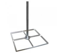 Megasat Support De Balcon En Acier 4X50Cm Base 60Mm Diamètre Du Tube