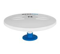 Megasat Antenne DVB-T/T2 active omnidirectionnelle T4 200198 30 dB voiture/mobile/camion Blanc