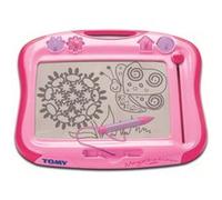 Megasketcher Classique Tomy Ardoise Magique Rose G