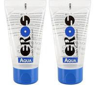 Megasol Eros Eau Patins Aqua Tube 50 ml (Lot de 2)