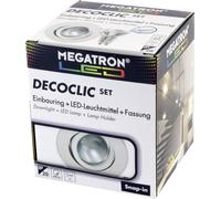 Megatron MT75400 Spot encastrable LED GU10, GU5.3 6 W blanc