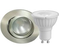 Megatron MT75413 MT75413 Luminaire à LED encastrable Couleur déclairage (ampoule LED): blanc