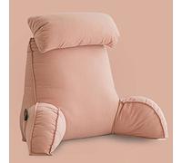MEGHI Coussin de Lecture avec accoudoirs Coussin Lombaire Oreiller Dorsal pour S'asseoir dans Son Lit Gros Coussin Canapé Accoudoir TV Dossier pour Travailler Lire et Jouer
