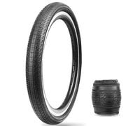 Meghna 1x pneus VTT 20/24 / 26x1.75 Pouces pneus de vélo vélo de Route, VTT, vélo électrique, vélo Hybride, vélo Hors Route pneus pliants pneus antidérapants (20x1.75)